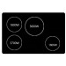 Thermador CIT304KM Masterpiece Series 30 Inch Electric Induction Smoothtop Style Cooktop in Silver